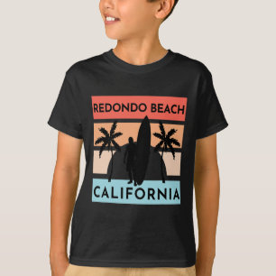 Camiseta Playa Redondo California Surf Verano Vacaciones Vi
