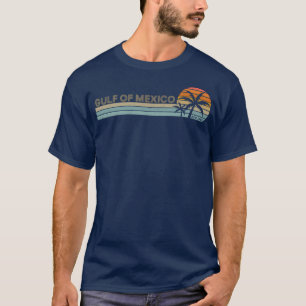 Camiseta Playa Retro del Golfo de México Est 1550