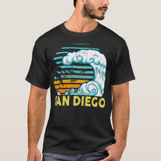 CAMISETA PLAYA RETRO VINTAGE SAN DIEGO