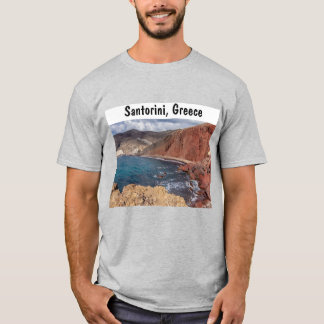 Camiseta Playa Roja, Santorini, Grecia