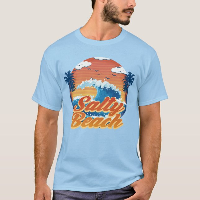 Camiseta Playa Salty (Anverso)