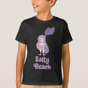 Camiseta Playa Salty - Sirena Cuta