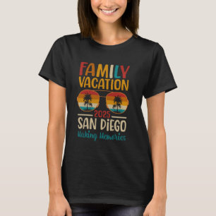 Camiseta Playa San Diego California Vacaciones Familiares C