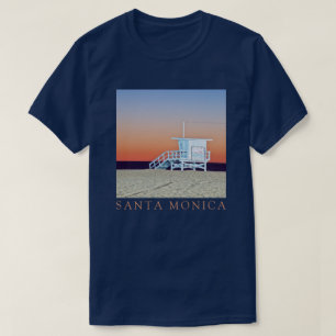 Camiseta Playa Santa Mónica   Los Ángeles, California