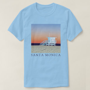 Camiseta Playa Santa Mónica   Los Ángeles, California