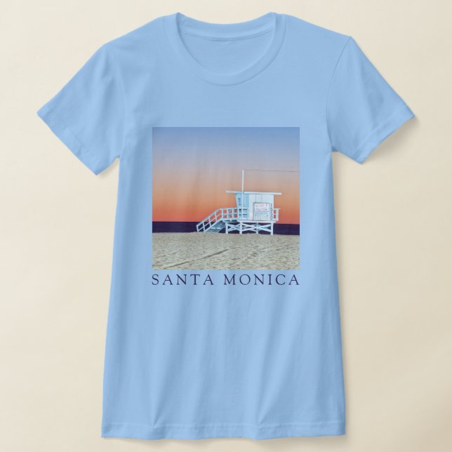 Camiseta Playa Santa Mónica | Los Ángeles, California (Distribución)