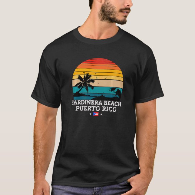 Camiseta Playa Sardinera Puerto Rico (Anverso)