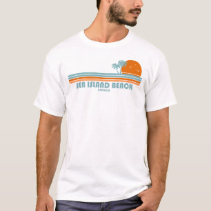 Camiseta Playa Sea Island Georgia Sol Palmeras