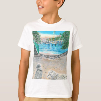 Camiseta playa secreta para niños