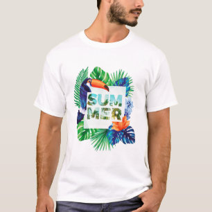 Camiseta Playa Shirt Palm Trees Playa Verano