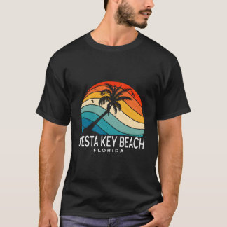 Camiseta Playa Siesta Key Florida Playa Tropical Palma
