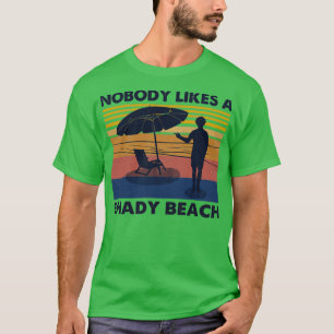 Camiseta Playa sombreada