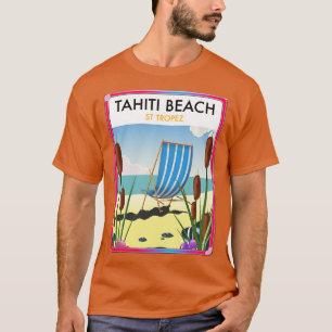 Camiseta Playa Tahiti St Tropez Francia