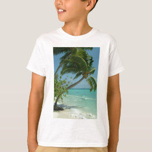 Camiseta Playa Tropical Arena Sol Agua Océano Waves Surf Ar