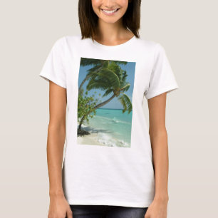 Camiseta Playa Tropical Arena Sol Agua Océano Waves Surf Ar