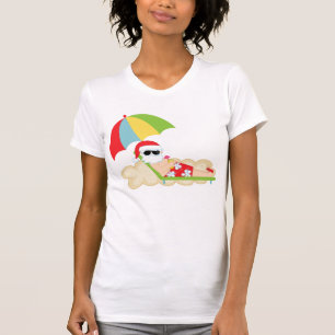 Camiseta Playa Tropical de Santa