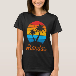 Camiseta Playa tropical de vacaciones familiares de Arandas