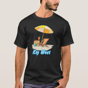 Camiseta Playa Tropical Occidental Lejos de las Vacaciones 