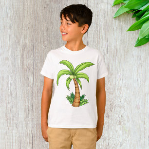 Camiseta Playa Tropical Palm Tree y Isla Vibes