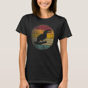 Camiseta Playa Tropical Turca De Pájaros Gif Retro Estilo V