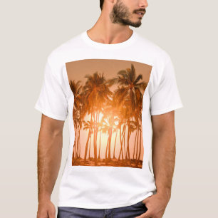 Camiseta Playa tropical: vista natural panorámica