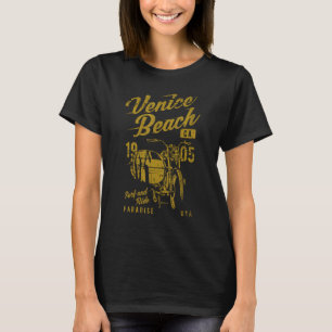 Camiseta Playa Venice California Retro Vintage Deteriorado