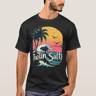 Camiseta Playa Verano Vacaciones con Sabor a Sal