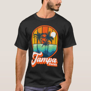 Camiseta Playa Vintage Tampa Florida de vacaciones familiar
