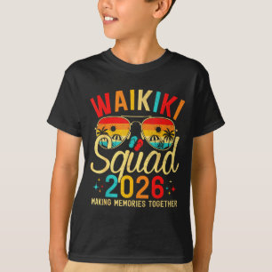 Camiseta playa Waikiki hawaii vacaciones de verano viaje fa