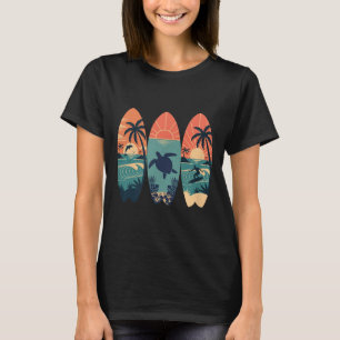 Camiseta Playa Waikiki Hawaii Viaje de Verano Hawaiano