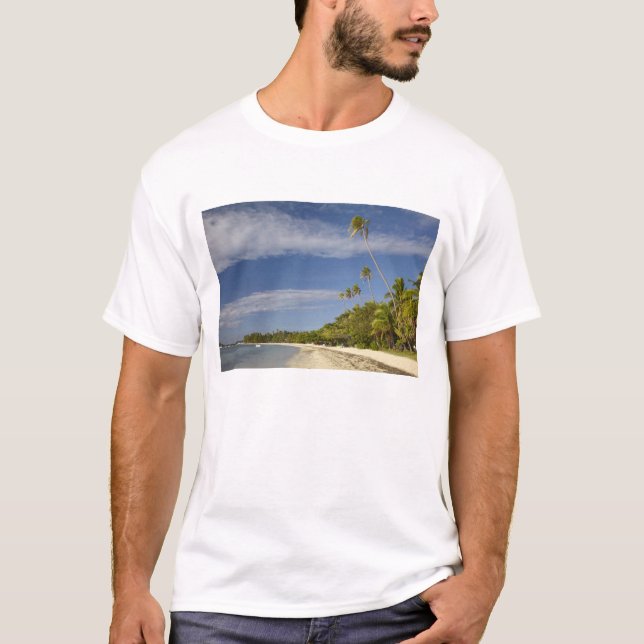 Camiseta Playa y palmeras, Plantation Island Resort (Anverso)