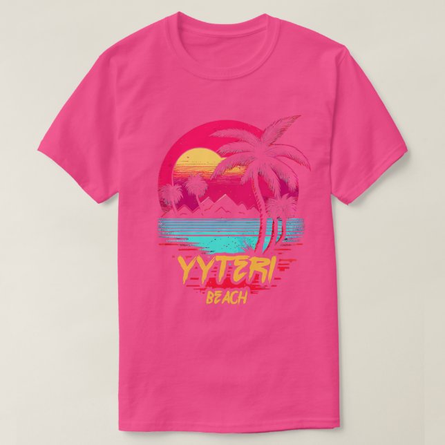 Camiseta Playa Yyteri (Diseño del anverso)