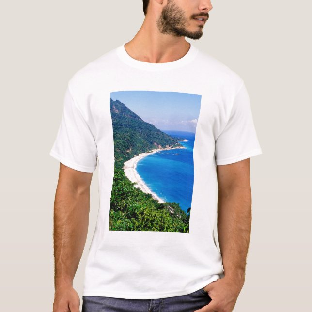 Camiseta Playas, Barahona, República Dominicana, (Anverso)