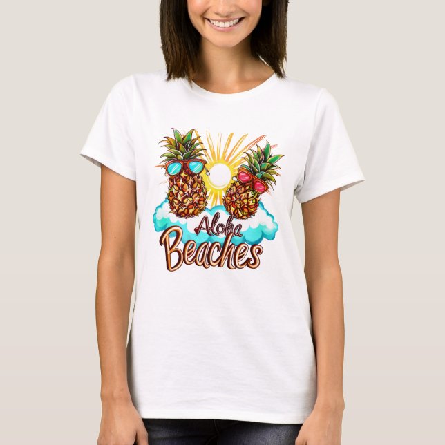 Camiseta Playas de Aloha (Anverso)