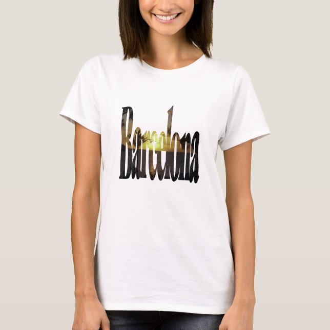 Camiseta Playas de Barcelona (Anverso)