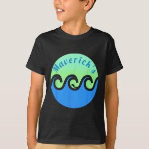 Camiseta Playas de California, Surf Surf de Maverick