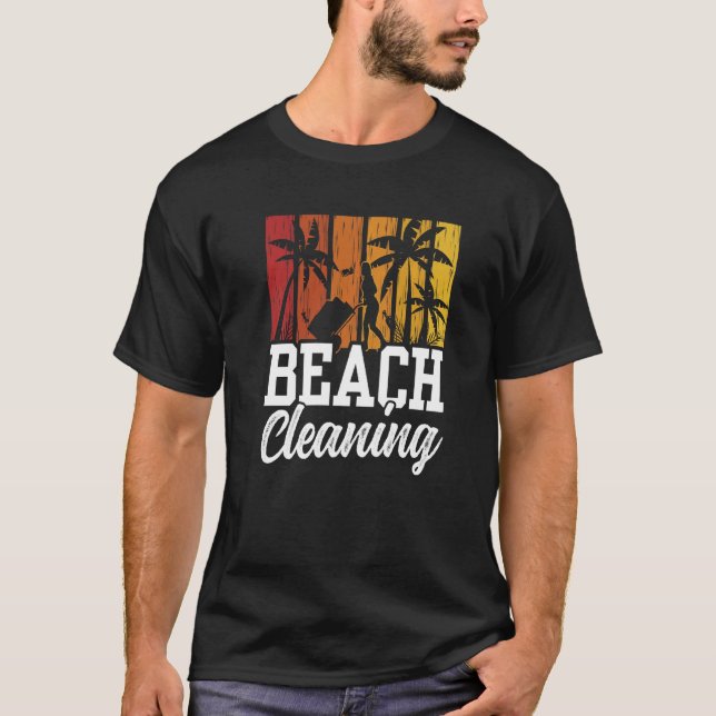 Camiseta Playas de limpieza de playas (Anverso)