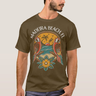 Camiseta Playas de Madeira Beach Florida en la costa oeste