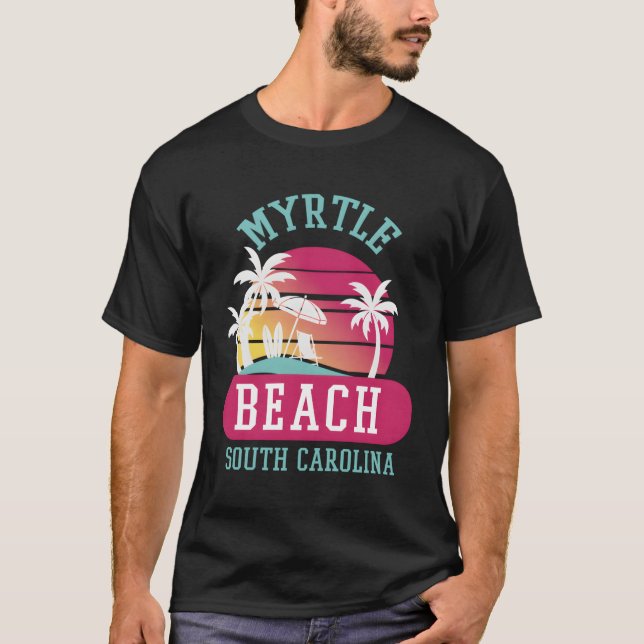 Camiseta Playas De Myrtle Beach S Sc (Anverso)