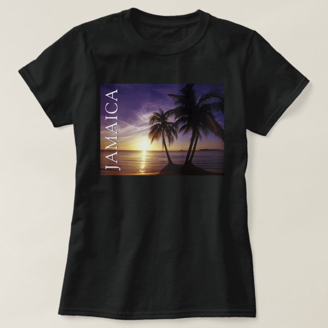 Camiseta Playas de Negril Jamaica (Diseño del anverso)