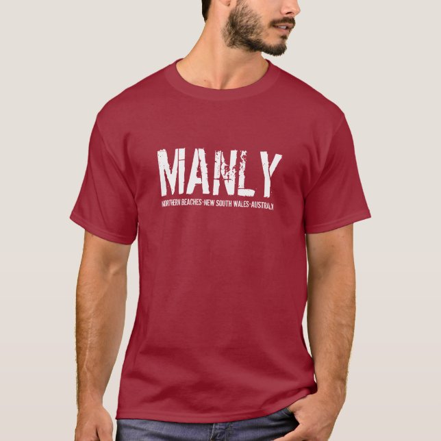 Camiseta Playas del norte de Manly (Anverso)
