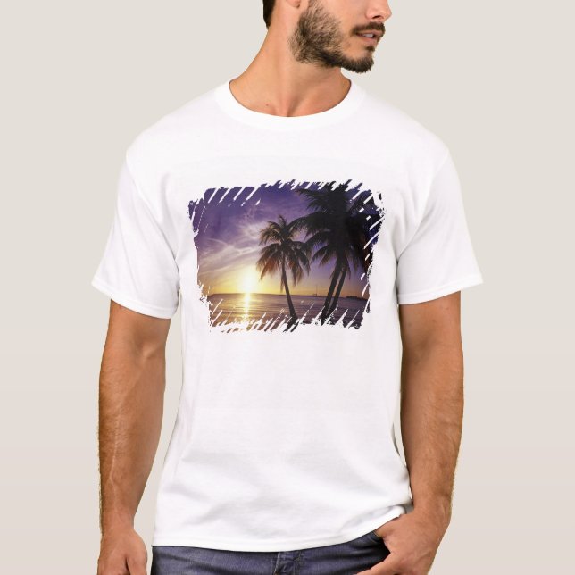 Camiseta Playas en Negril, Jamaica 3 (Anverso)