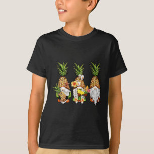 Camiseta Playas Gnomos Piña Verano Aloha Hawaii Hawaiano