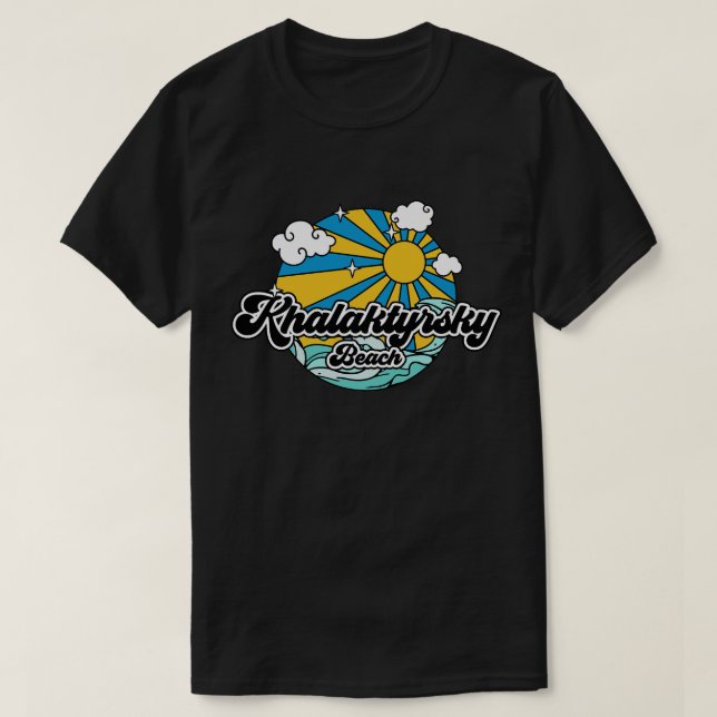 Camiseta Playas Khalaktyrsky Beach (Diseño del anverso)