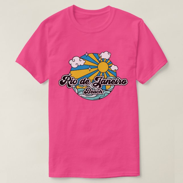 Camiseta Playas Rio de Janeiro Playa (Diseño del anverso)