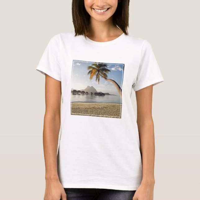 Camiseta Playas tropicales | Casas de playa, Bora Bora (Anverso)