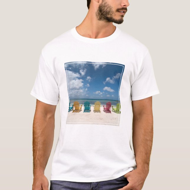 Camiseta Playas tropicales | Palm Beach, Aruba (Anverso)