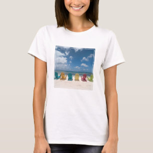 Camiseta Playas tropicales Palm Beach, Aruba