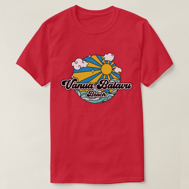 Camiseta Playas Vanua Balavu Beach (Diseño del anverso)