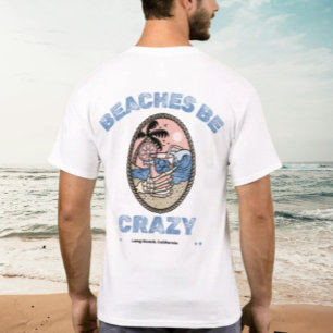 Camiseta Playas Vuélvete Loco Bebe de Salty AF